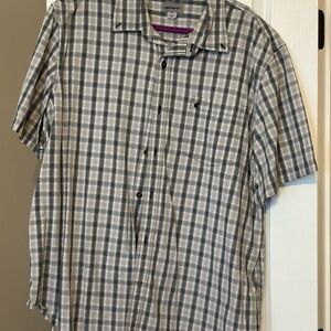Carhartt Men's Gray Plaid Shirt